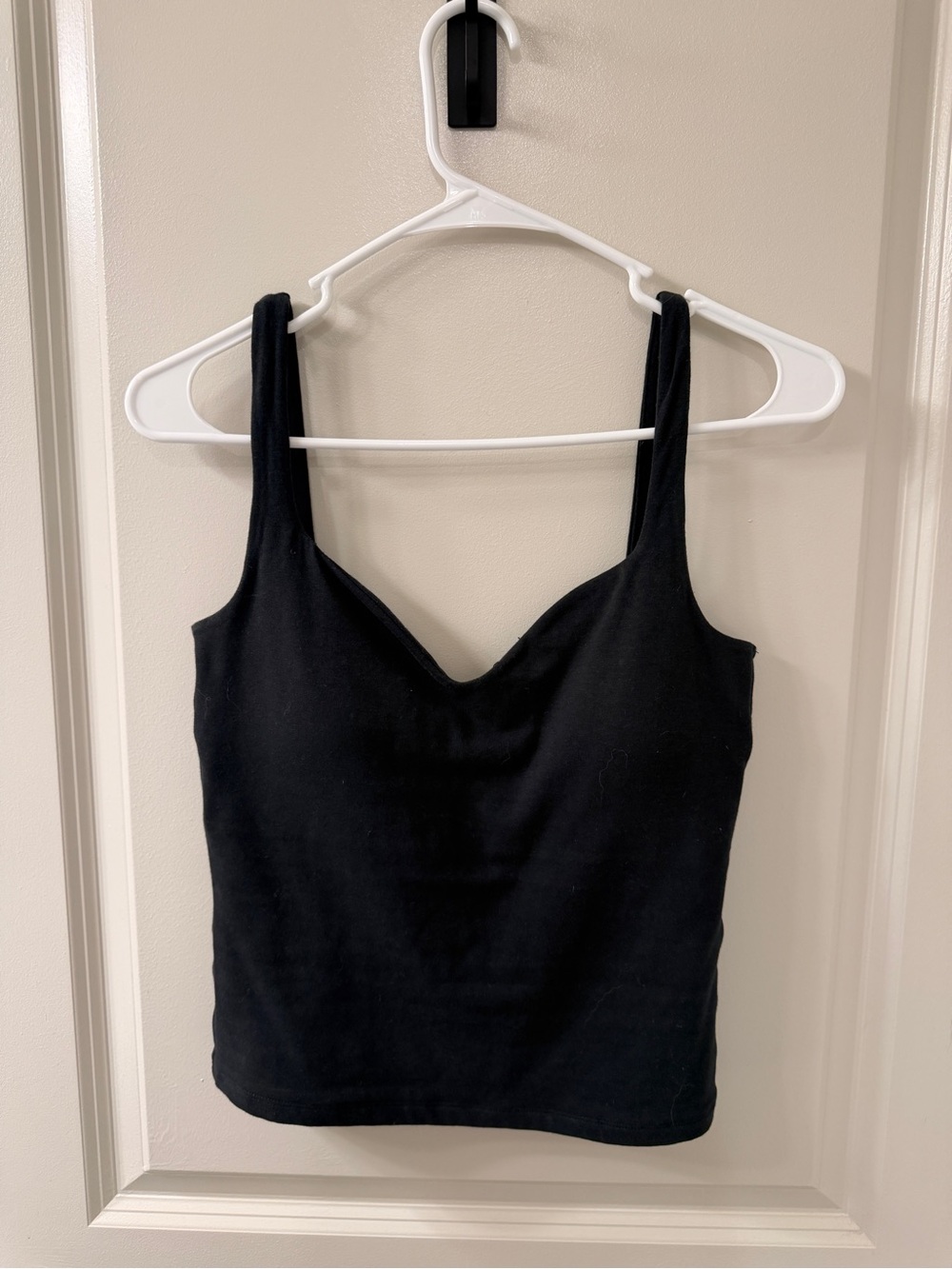Abercrombie & Fitch Black V-Neck Tank Top